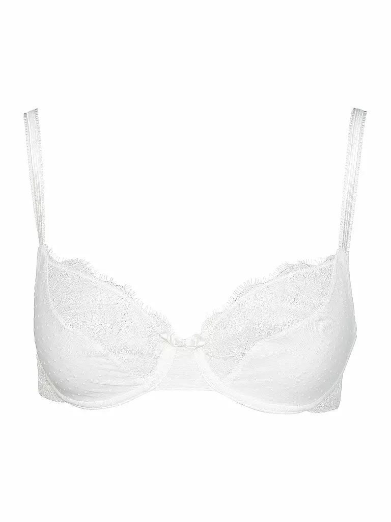 PASSIONATA | Mittelträger-BH "Belle de Jour" (Ivory) | weiß