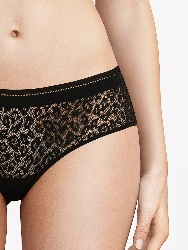 PASSIONATA | Pant Nicole black leo | schwarz