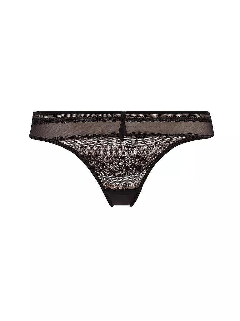 PASSIONATA | String "Embrasse Moi" (Schwarz) | schwarz