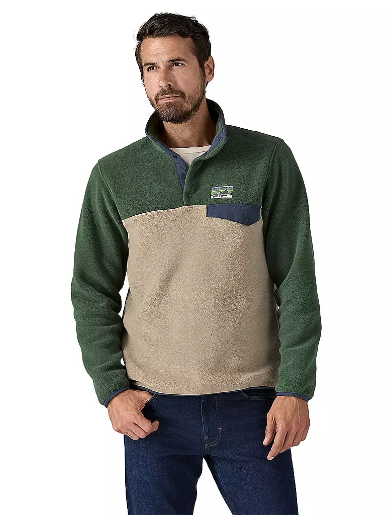 PATAGONIA | Fleecesweater M'S LW SYNCH SNAP-T  | beige