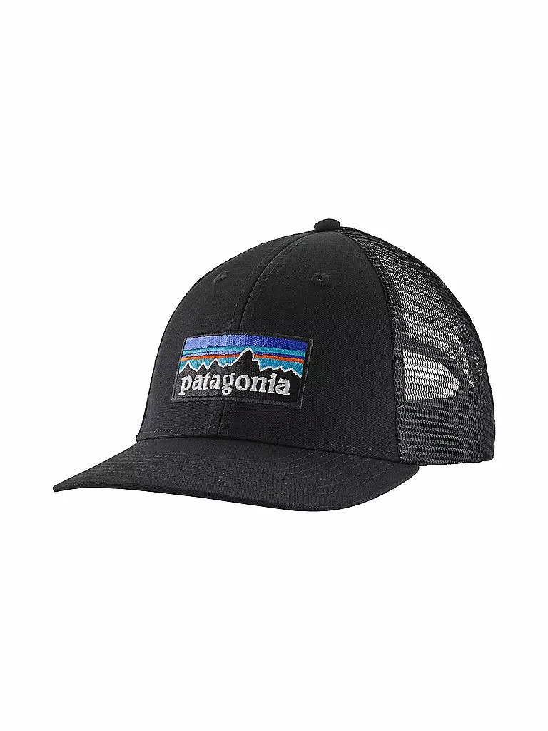 PATAGONIA | Kappe P-6 Logo LoPro Trucker Hat | schwarz