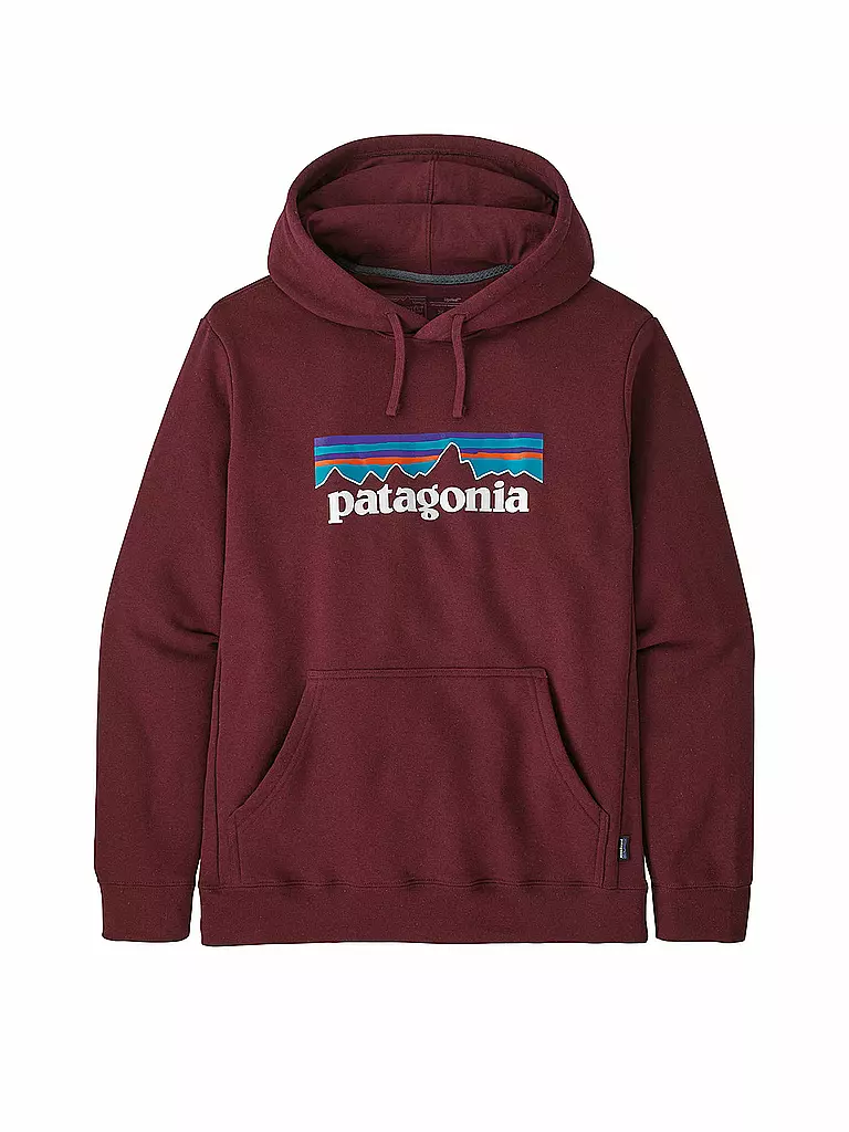 PATAGONIA | Kapuzensweater - Hoodie P-6 LOGO UPRISAL HOODY | rot