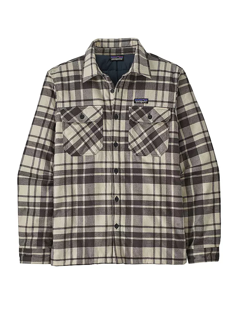 PATAGONIA | Overshirt M'S INSULATED OC MW FJORD FLANNEL SHIRT | beige