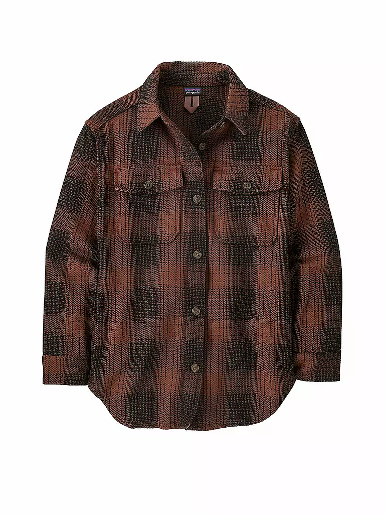 PATAGONIA | Overshirt W'S FJORD LOFT OVERSHIRT | braun