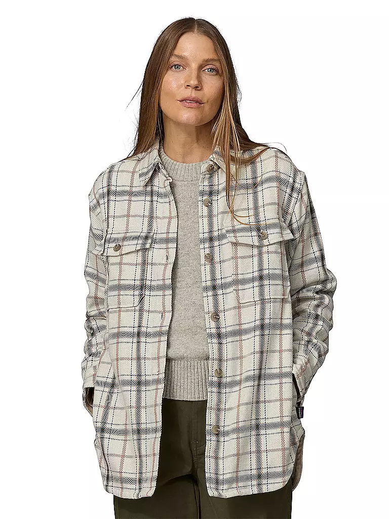 PATAGONIA | Overshirt W'S FJORD LOFT OVERSHIRT | beige