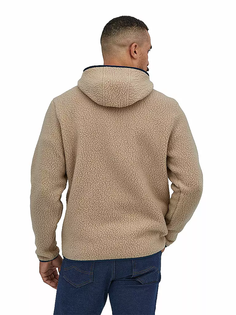 PATAGONIA | Pullover - Fleecehoodie RETRO PILE | beige