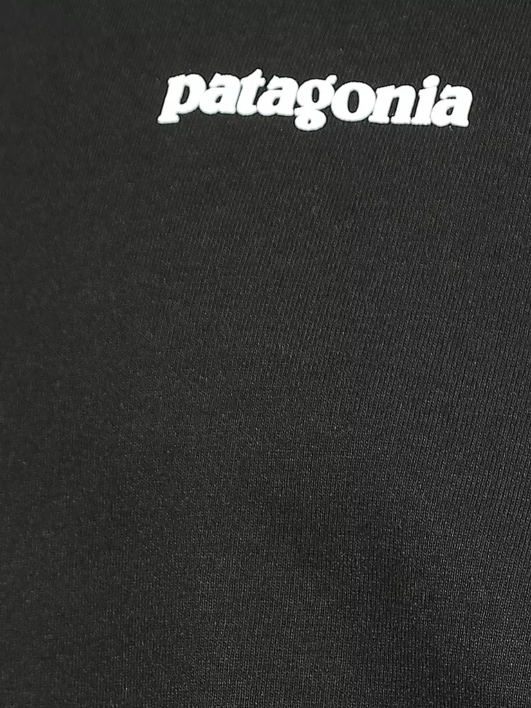 PATAGONIA | T Shirt Men's P-6 Logo Responsibili-Tee® | schwarz