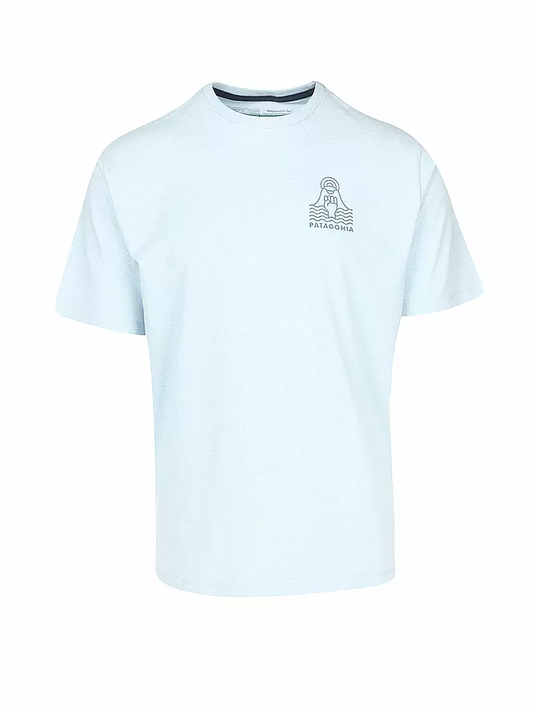 PATAGONIA | T-Shirt " Peak Protector " | blau