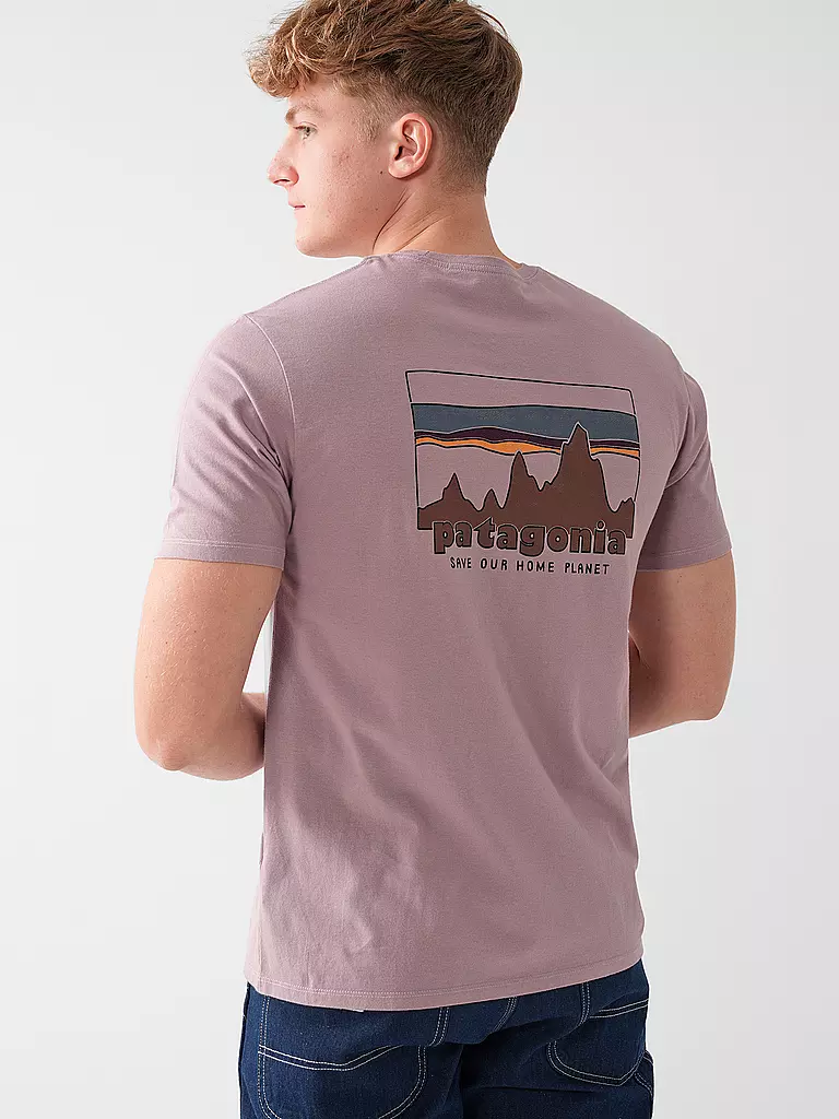 PATAGONIA | T-Shirt 73 Skyline Organic | rosa