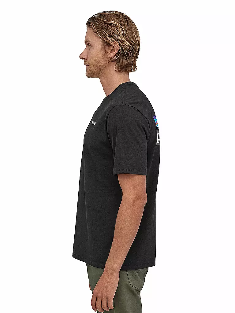 PATAGONIA | T-Shirt M'S P-6 LOGO RESPONSIBILI-TEE | schwarz