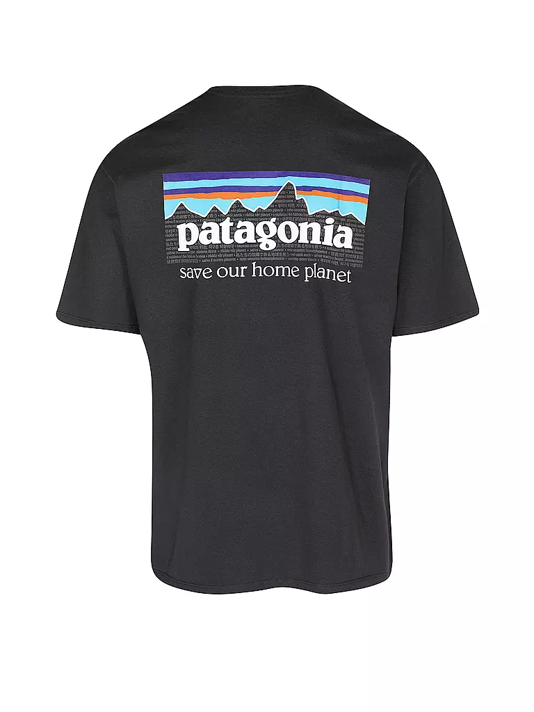 PATAGONIA | T-Shirt M'S P-6 MISSION ORGANIC T-SHRIT | schwarz