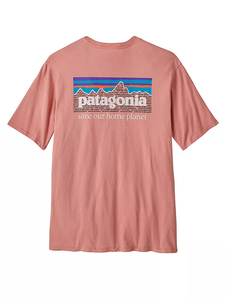 PATAGONIA | T-Shirt M'S P-6 MISSION ORGANIC T-SHRIT | koralle