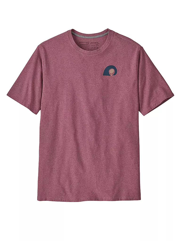 PATAGONIA | T-Shirt M'S RUBBER TREE MARK RESPONSIBILI-TEE | beere