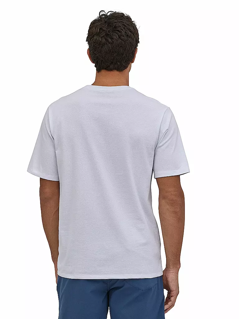 PATAGONIA | T-Shirt M'S P-6 LABEL POCKET RESPONSIBILI-TEE | schwarz