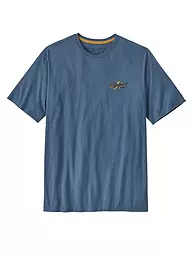 PATAGONIA | T-Shirt M'S TRAIL HOUND ORGANIC | blau