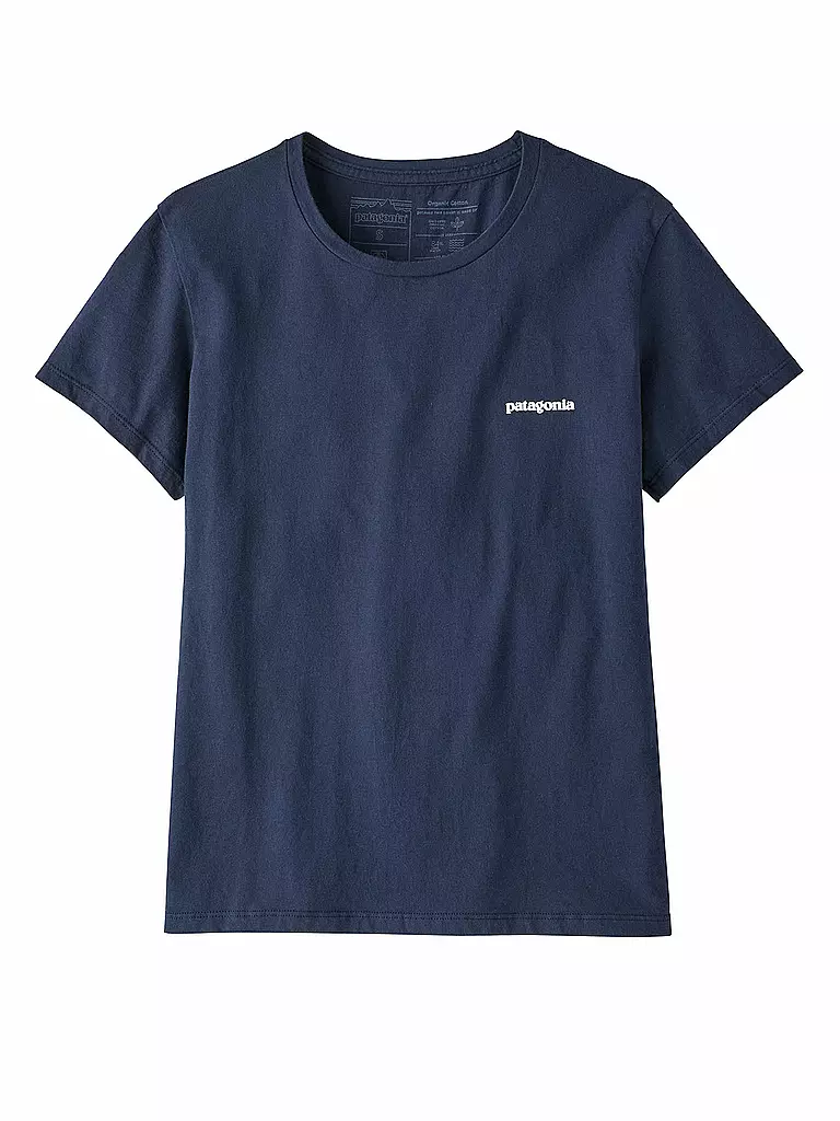 PATAGONIA | T-Shirt P-6 MISSION ORGANIC | blau