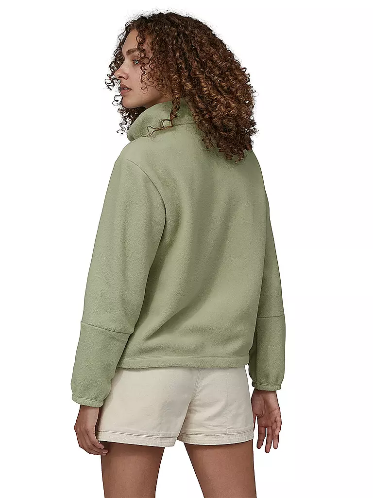 PATAGONIA | Troyer Sweater W'S MICRODINI ZIP | grün