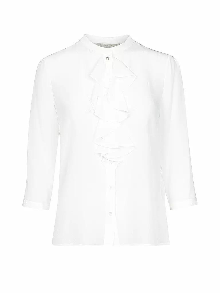 PATRIZIA PEPE | Seiden-Bluse | weiß