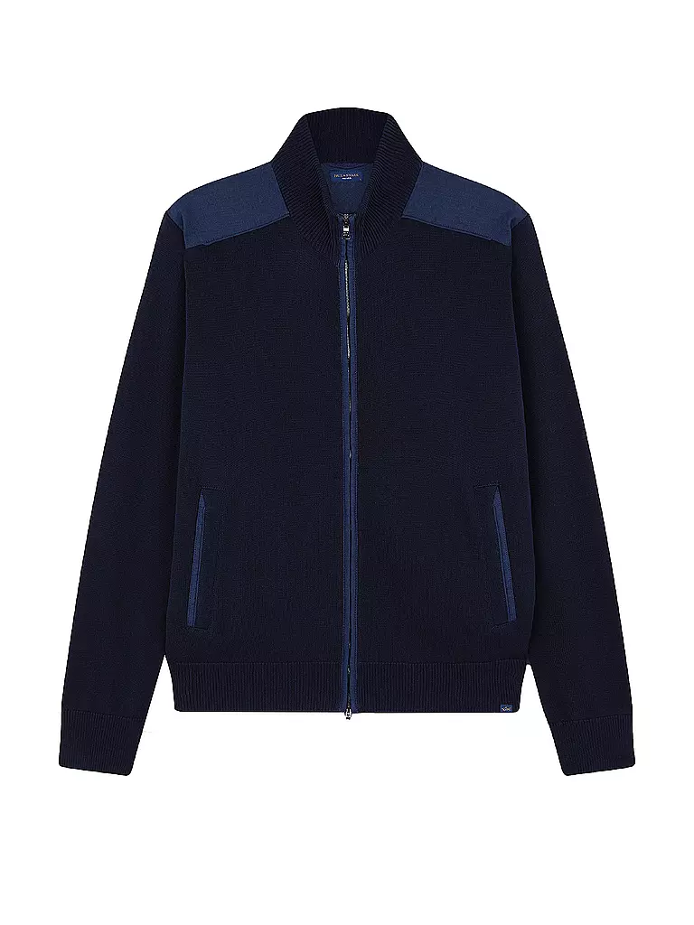 PAUL SHARK Strickjacke dunkelblau