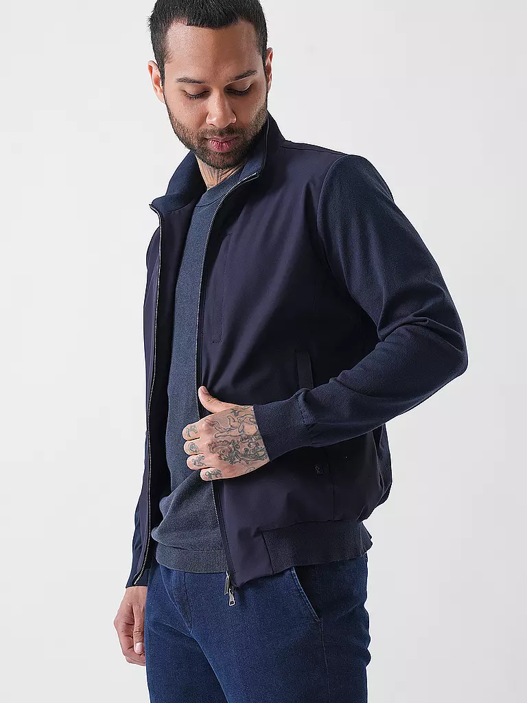 PAUL & SHARK | Sweatjacke | dunkelblau