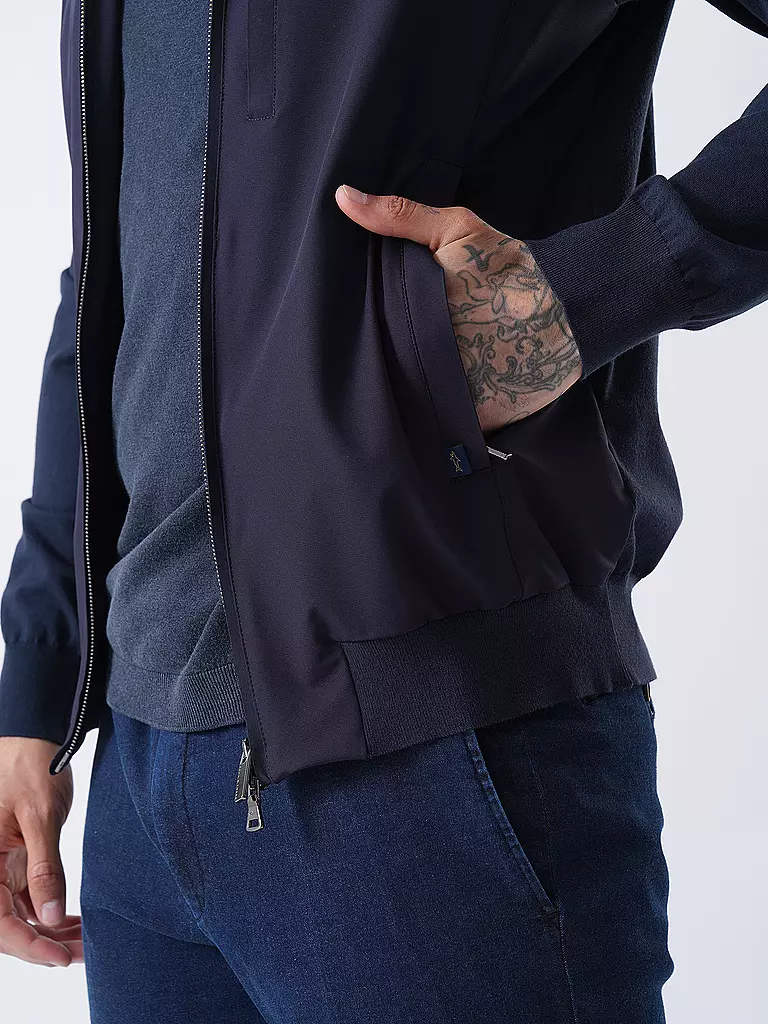PAUL & SHARK | Sweatjacke | dunkelblau