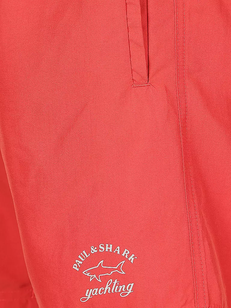 PAUL & SHARK | Badeshorts - Badehose | rot