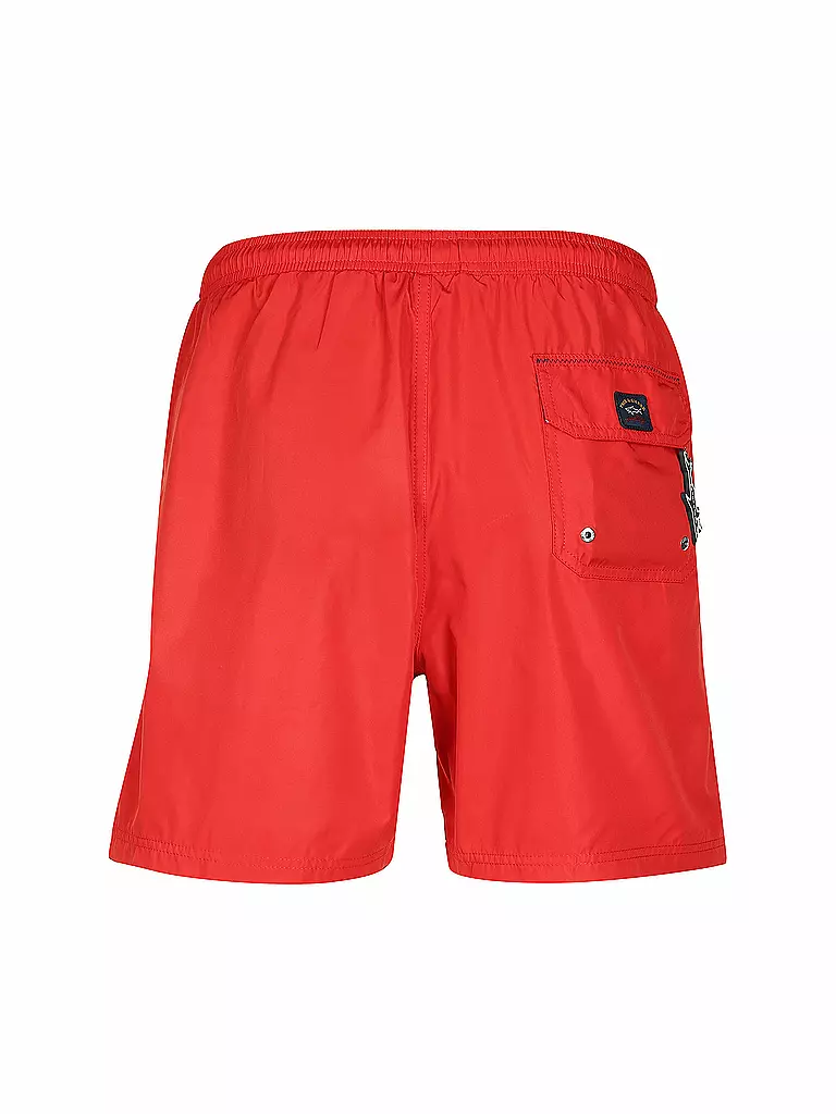 PAUL & SHARK | Badeshorts | rot