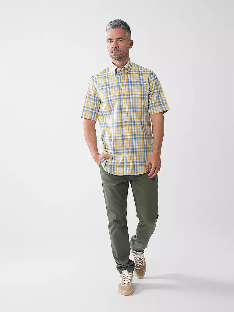 PAUL & SHARK | Hemd Regular Fit  | gelb