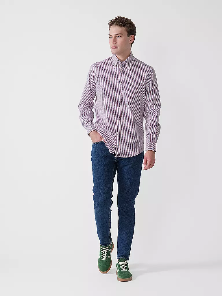 PAUL & SHARK | Hemd Regular Fit  | rot