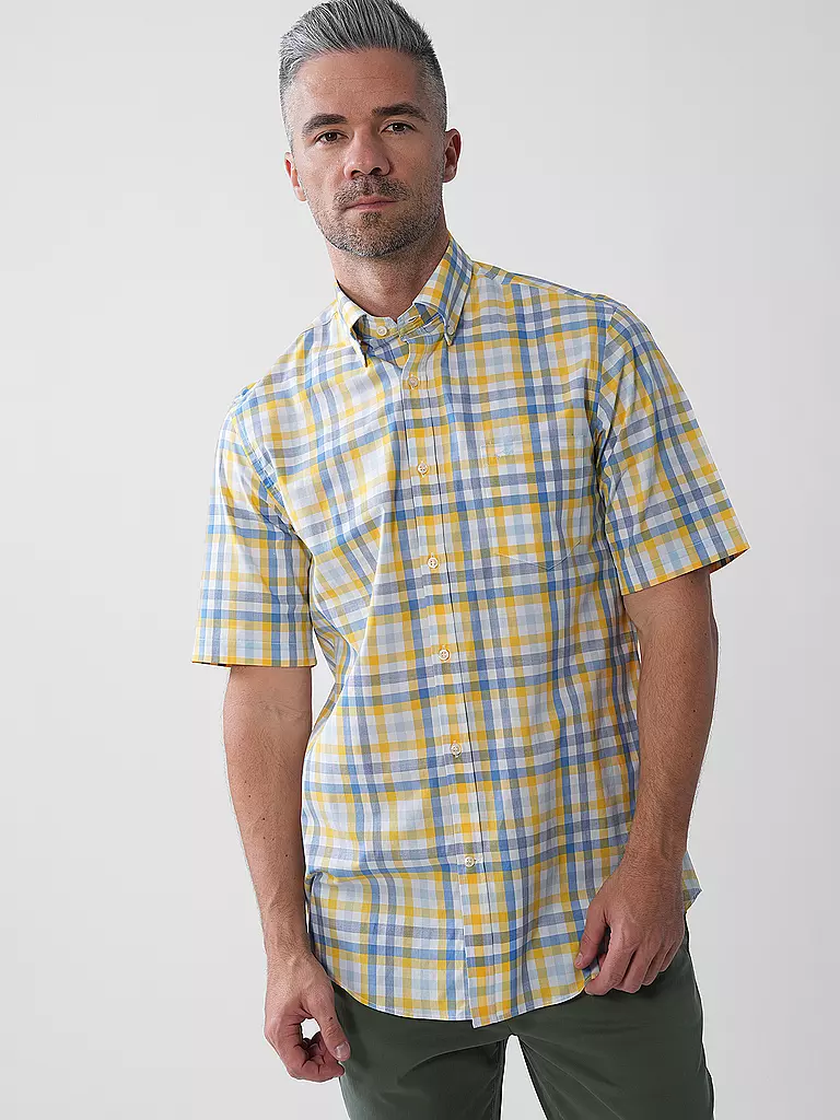 PAUL & SHARK | Hemd Regular Fit  | gelb