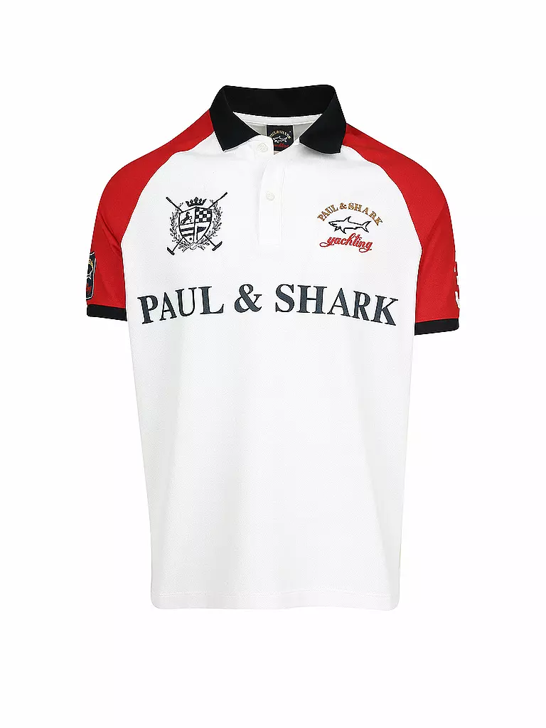 PAUL & SHARK | Poloshirt | weiß