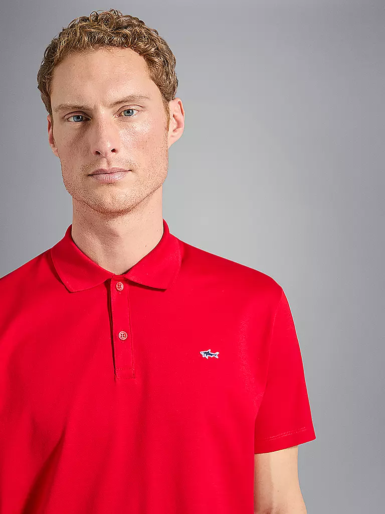 PAUL & SHARK | Poloshirt | rot