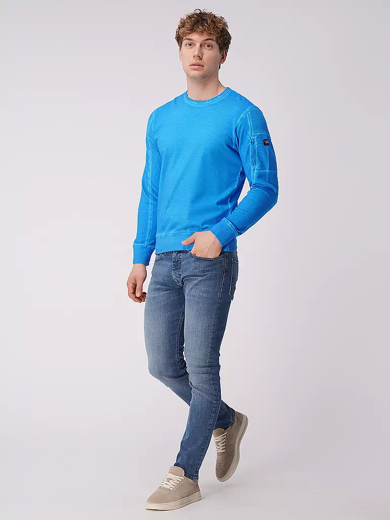 PAUL & SHARK | Sweater  | blau