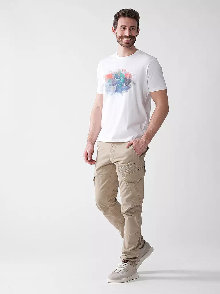 PAUL & SHARK | T-Shirt  | weiss