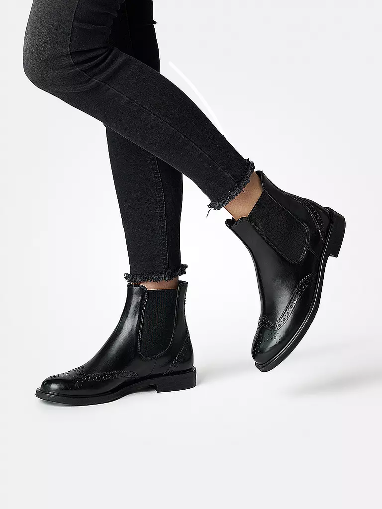 PAUL GREEN | Chelseaboots | schwarz