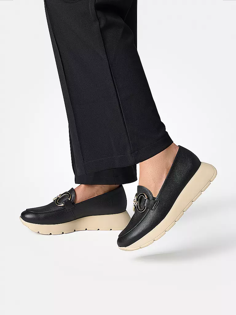 PAUL GREEN | Loafer  | schwarz