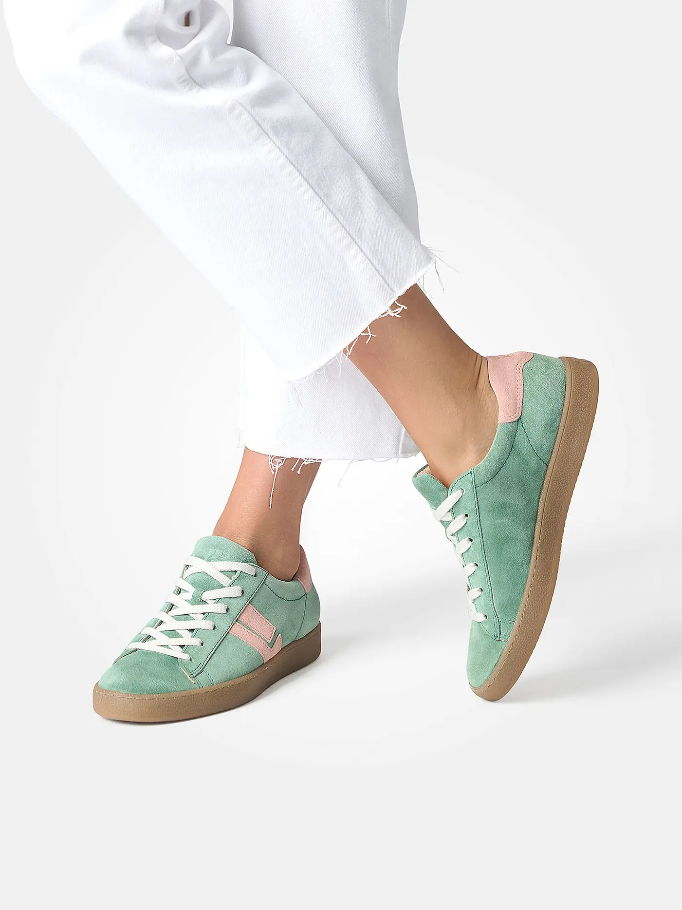 PAUL GREEN | Sneaker | grün