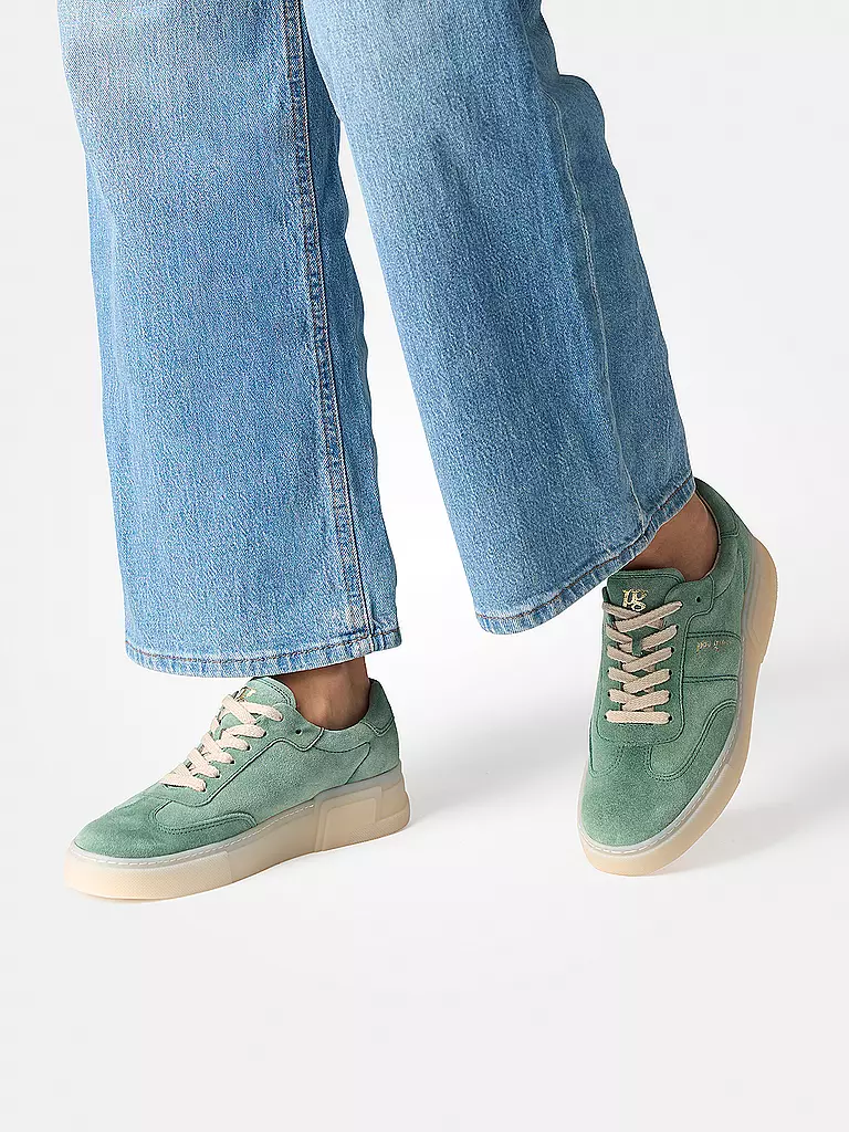 PAUL GREEN | Sneaker | grün