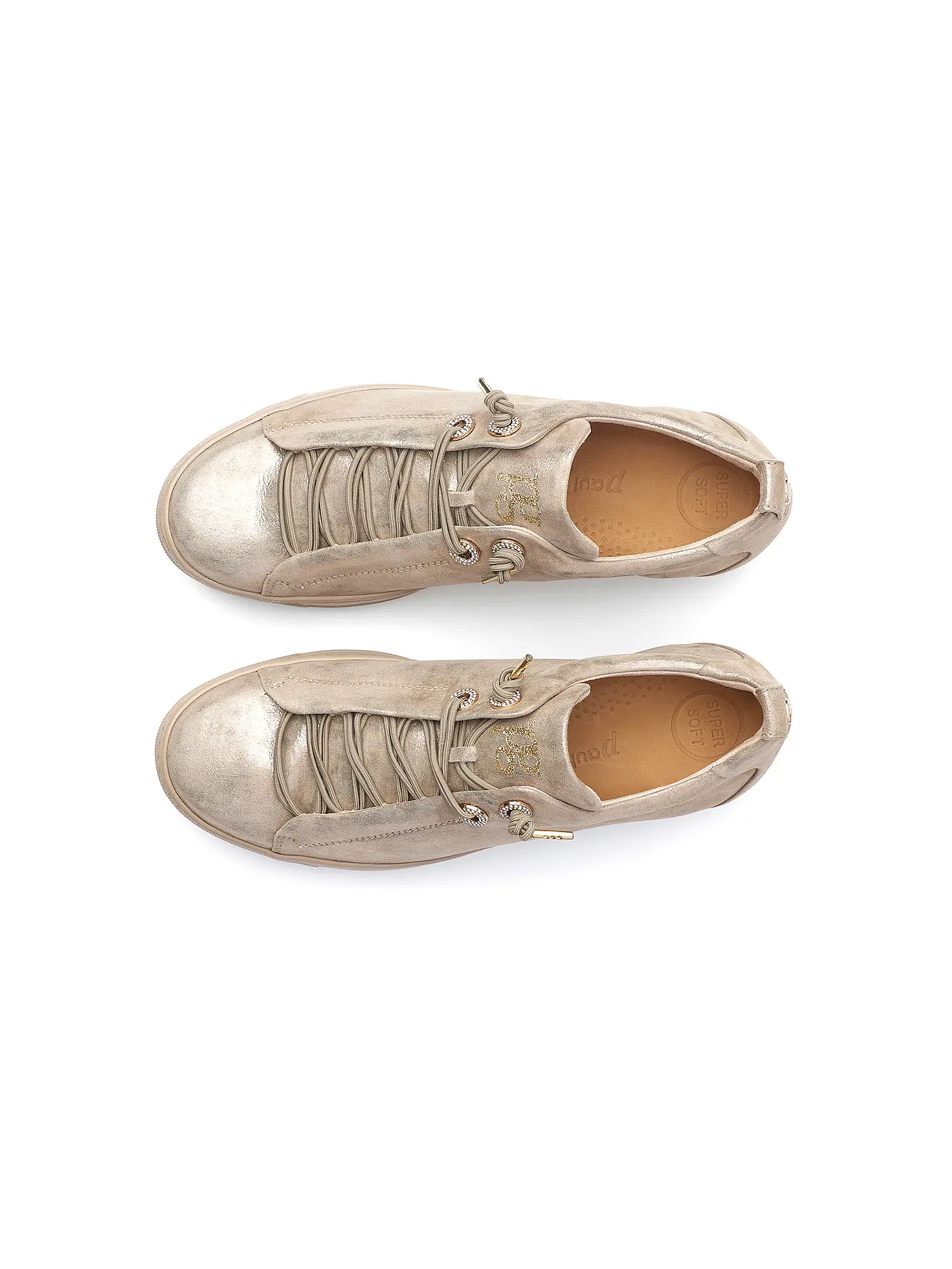 PAUL GREEN | Sneaker | gold