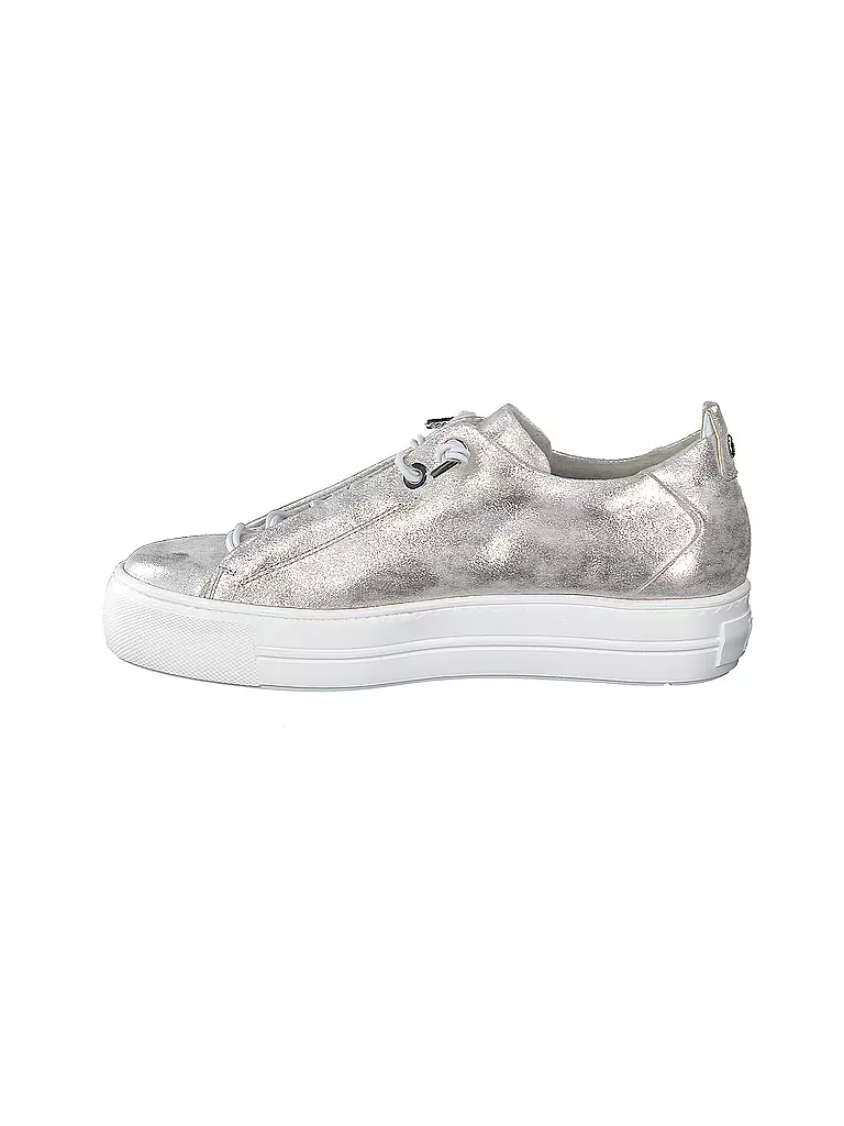 PAUL GREEN | Sneaker | silber