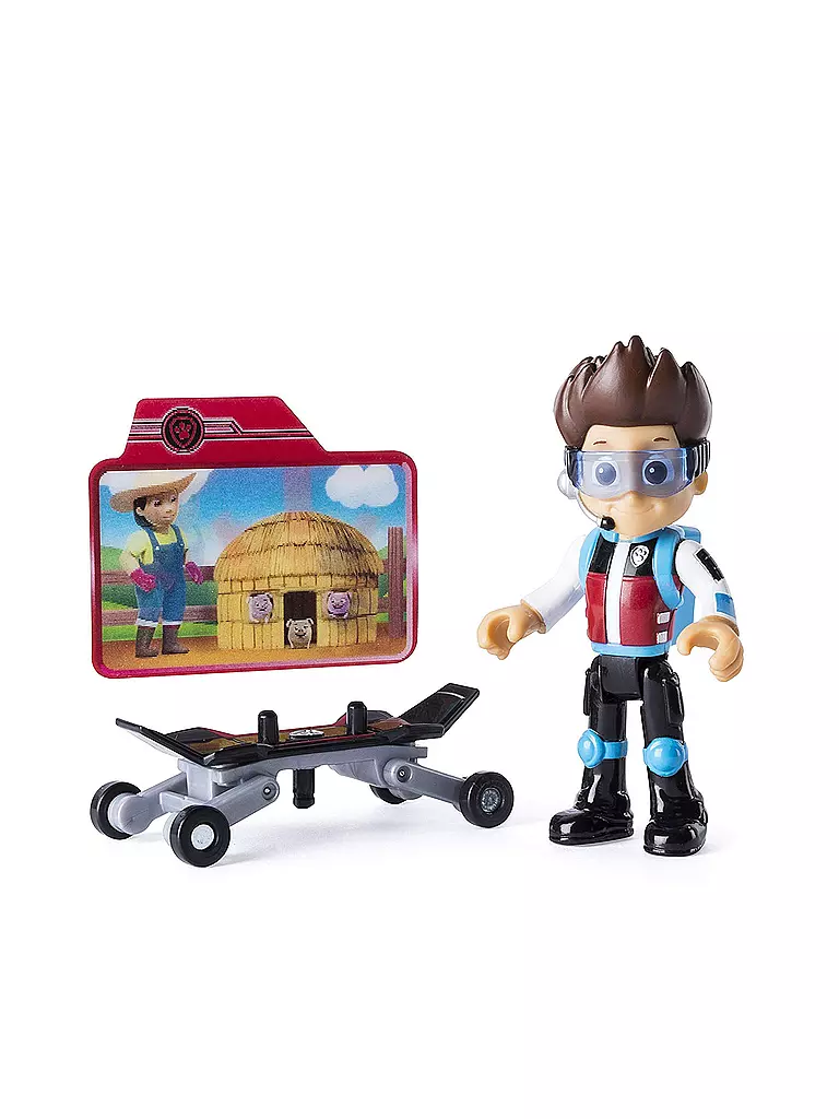 PAW PATROL | Mission Paw - Ryder Actionfigur | transparent