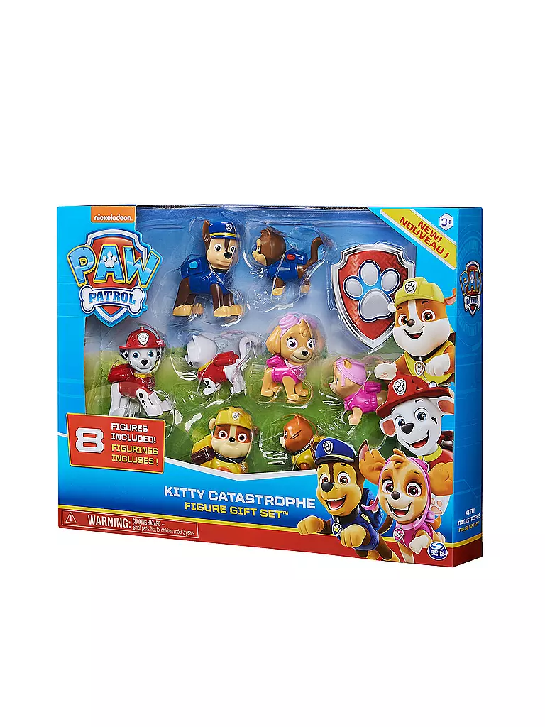 PAW PATROL | PAW Patrol Chaos-Kätzchen Geschenkset mit 8 Figuren | keine Farbe