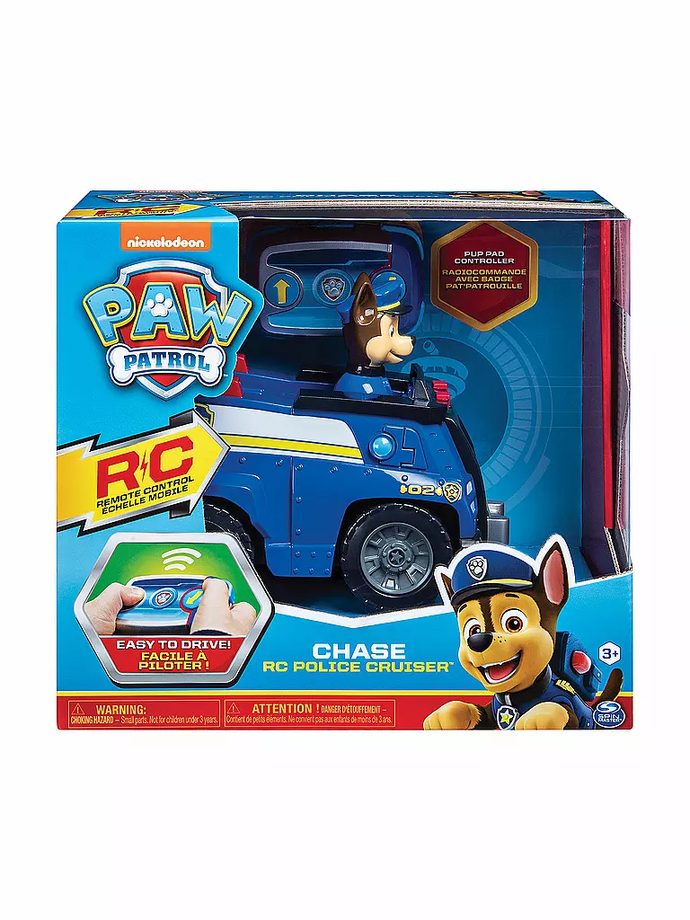PAW PATROL | RC PAW Patrol Ferngesteuertes Polizeiauto mit Chase - Figur | keine Farbe