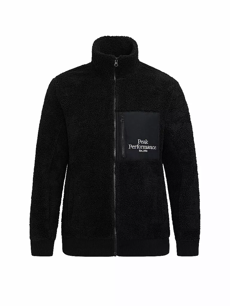 PEAK PERFORMANCE | Fleecejacke | schwarz