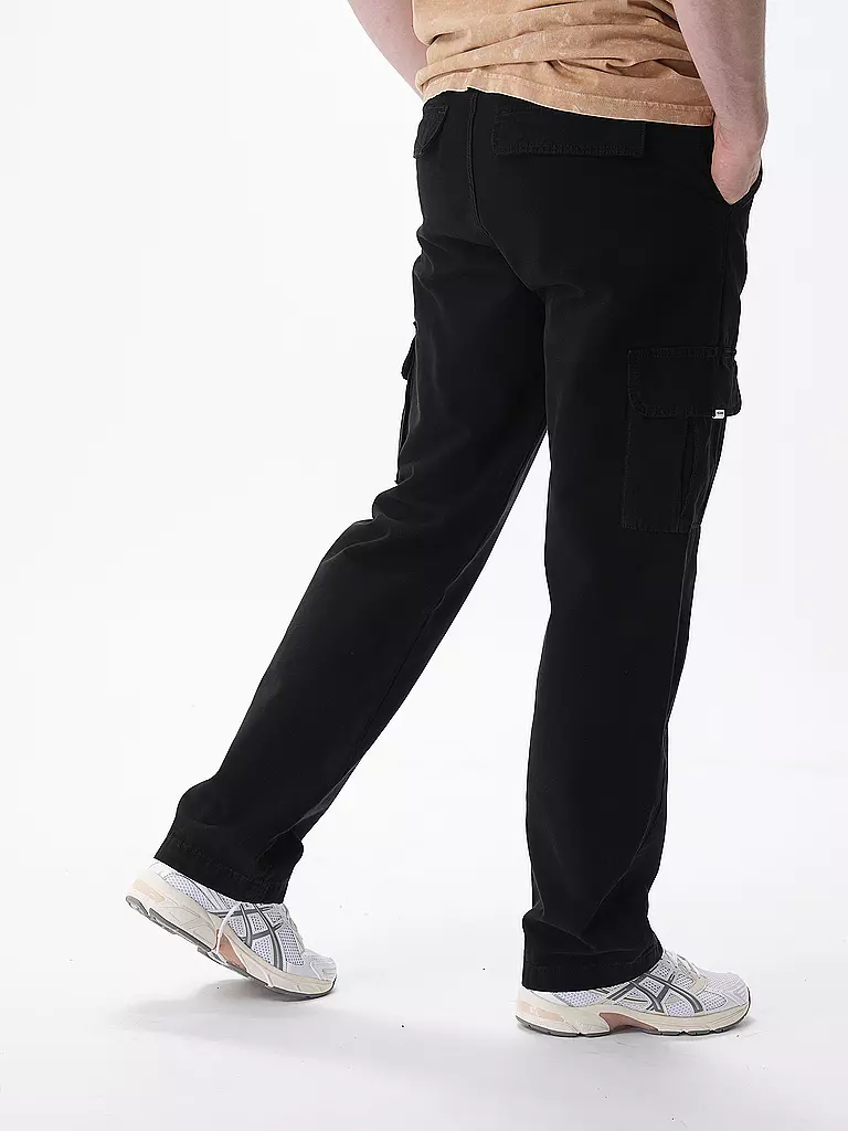 PEGADOR | Cargohose NEIVA Straight Fit | schwarz