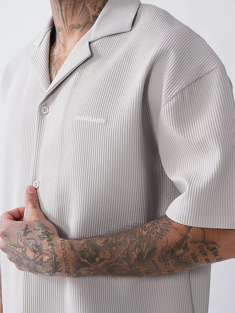 PEGADOR | Hemd Regular Fit TROY | schwarz