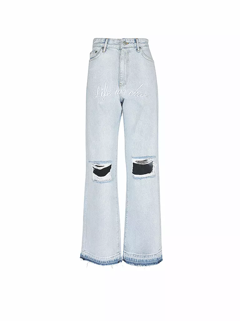 PEGADOR | Jeans wide leg Stoney  | blau