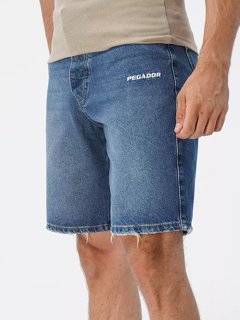 PEGADOR | Jeansshorts EARL | blau