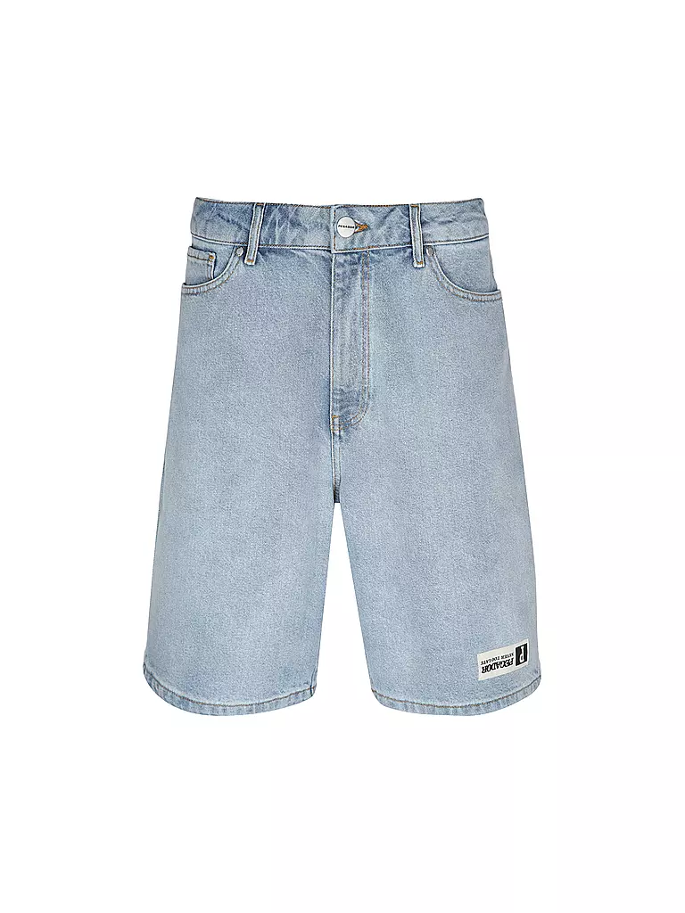 PEGADOR | Jeansshorts MOORES | hellblau