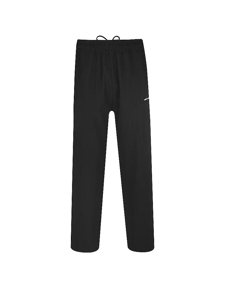 PEGADOR | Jogginghose TROY PLISSEE | schwarz